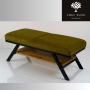 Ławka Tapicerowana Industrialna Tkanina HOLD ME 15  LGM-480 Rozmiary od 45 cm do 200 cm